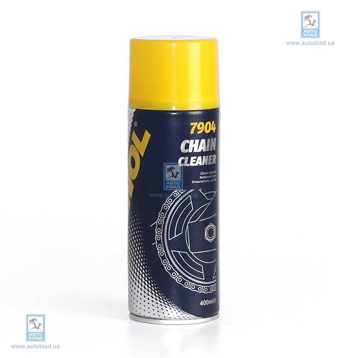 Средство для очистки цепей и деталей мототехники 7904 Chain Cleaner 400мл MANNOL MN7904